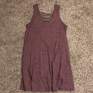 Maroon tank top dress ✨